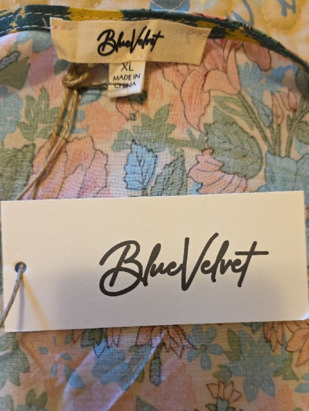 Boho Floral Patchwork Maxi Kimono - Picture 5 of 5